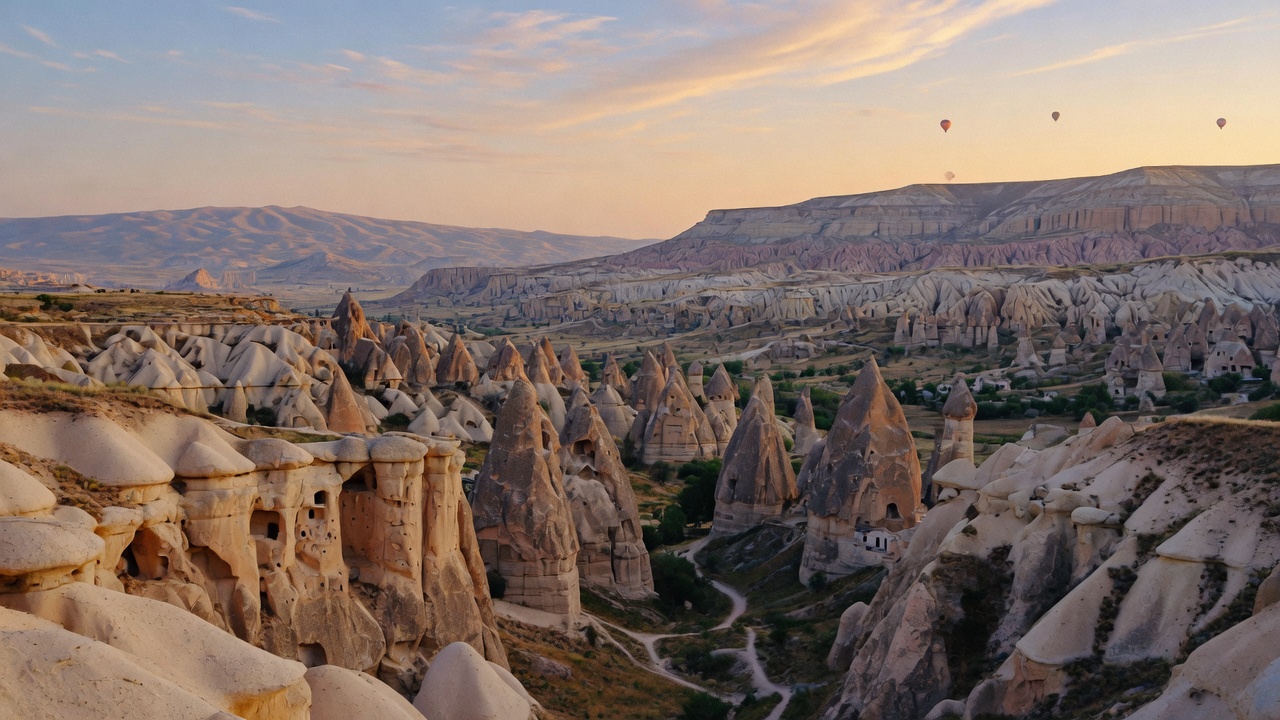Natuurwonderen in Turkije — De sprookjesachtige valleien van Cappadocië Natuurwonderen in Turkije — De sprookjesachtige valleien van Cappadocië