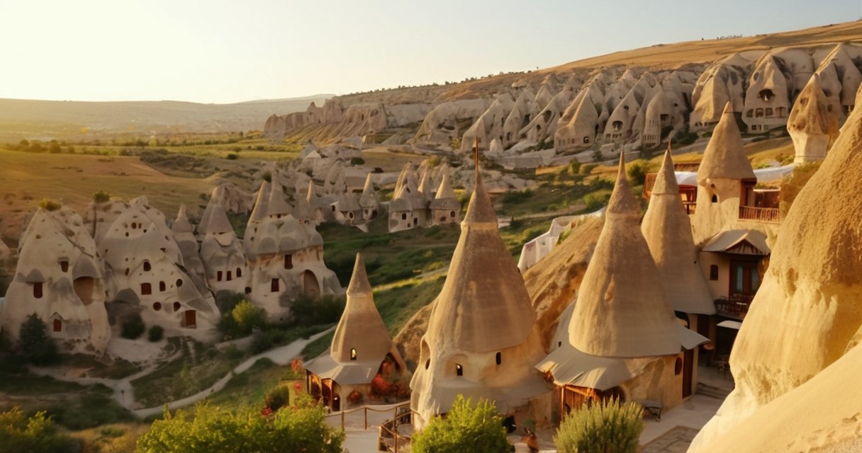 Wandelroutes in Cappadocië — Overnachten en vervoer Wandelroutes in Cappadocië — Overnachten en vervoer