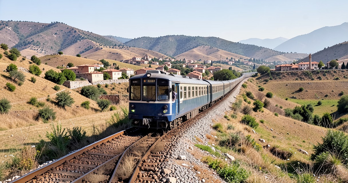 Turkije per trein ontdekken